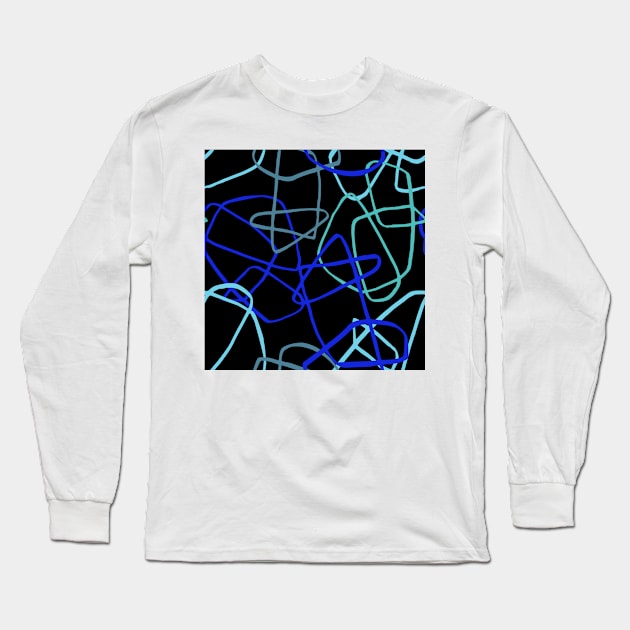 Lines madness Long Sleeve T-Shirt by Cozy infinity